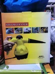 Yellow 1000W Steam Cleaner with Accessories - 1