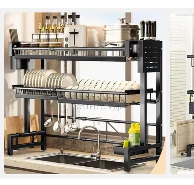 Heavy Duty Over the Sink Dish Rack (85cm) - 1