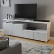 Sabaki 5FT Modern TV Stand yenye Nafasi za Hifadhi - 1