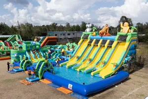 Complete Commercial Inflatable Water Park