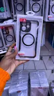 Xundd MagSafe Case ya Oppo Reno 15F - Nyeupe Inazuia Mshuko - 1