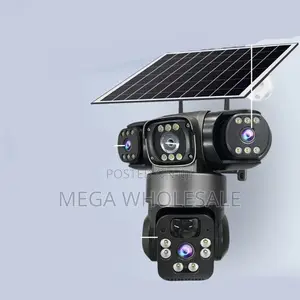 20MP 4G PTZ Triple Lens Solar Camera