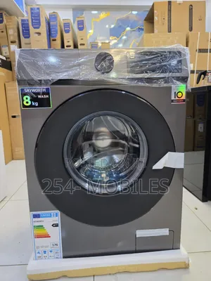 Skyworth F802R3EB Front Load 8kg Automatic Washer - Titanium Grey