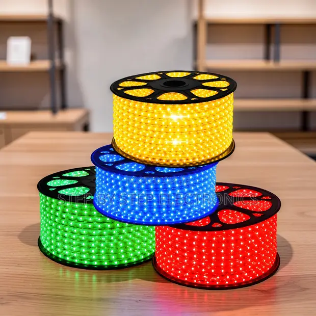 Durable 50m Outdoor Snake LED Rope Light with Connector - 1