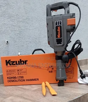 Kzubr 1700W Jackhammer ya Umeme yenye Kamba