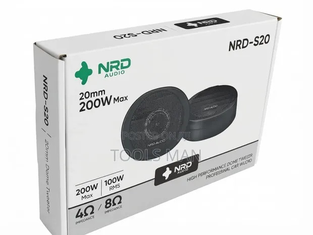 NRD Audio Car Tweeter Set NRD-S20 200W Max - 1