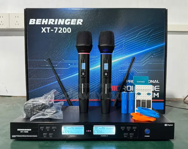 Behringer XT-7200 Wireless Microphone System - 1