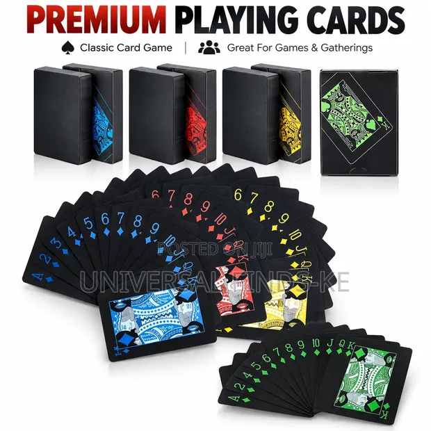 Premium Waterproof Plastic Playing Cards - 1