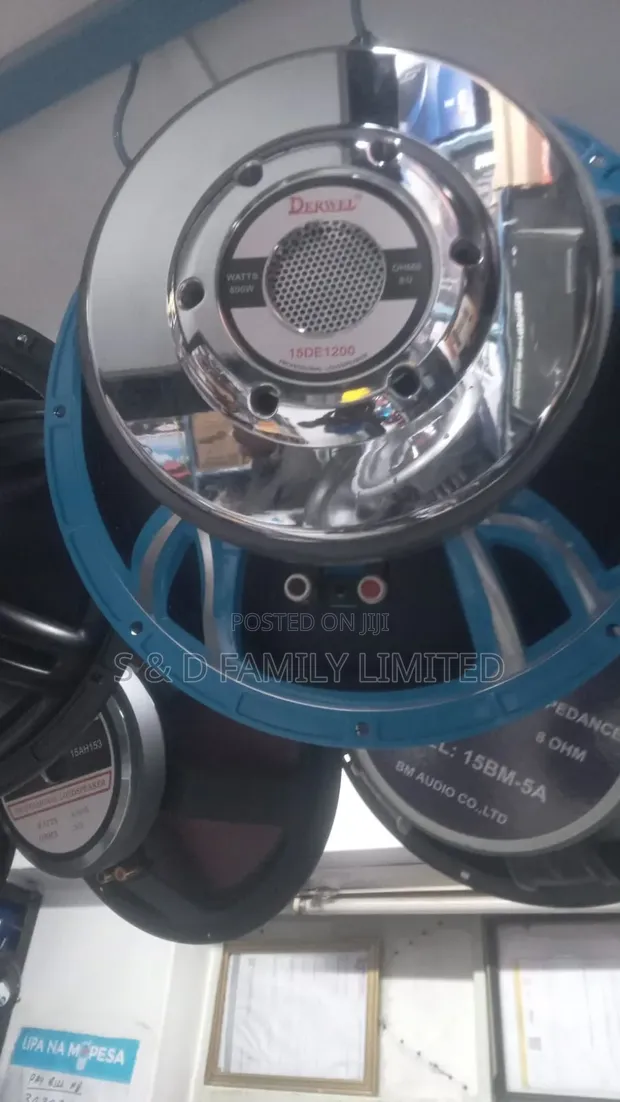 Derwel 15DE200 Midrange Speaker - 1