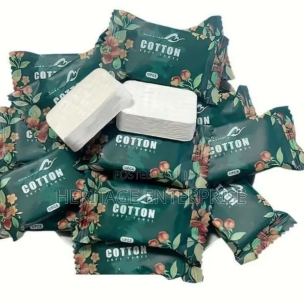 Disposable Compressed Face Towels (22 Pcs) - 1