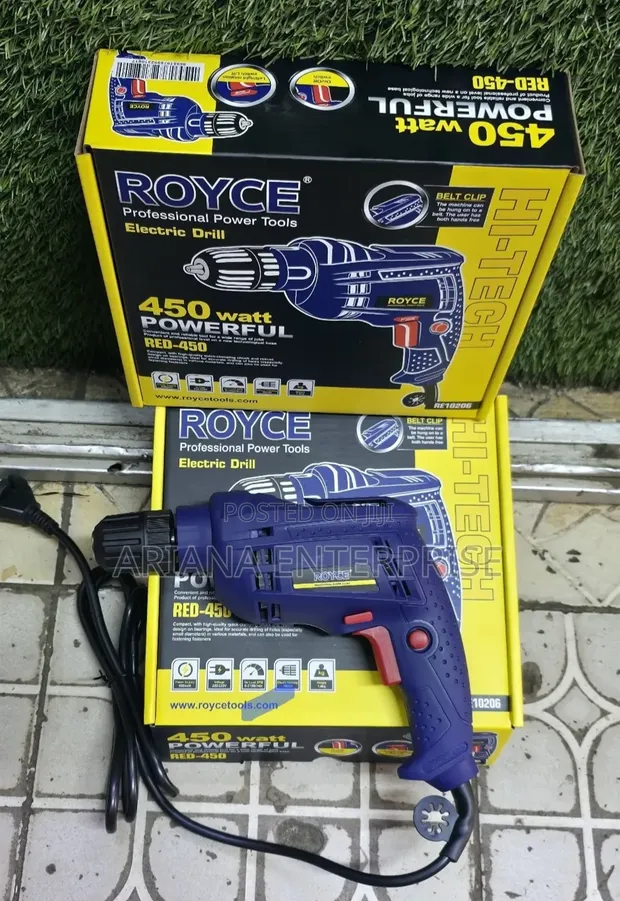 Royce 450W Light Duty Corded Electric Drill - 1