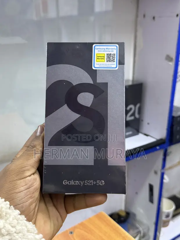 New Samsung Galaxy S21+ 5G 256GB Black - 1