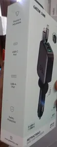 Green Lion 99W Car Charger Inayorudiwa na Cables za USB-C & Lightning - 2