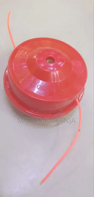 Kichwa cha Trimmer cha Nylon Chenye Kifaa cha Bump Feed - Nyeupe