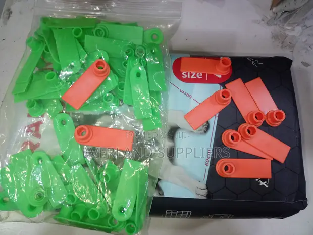 Ear Tags - Clear Number Format - 1