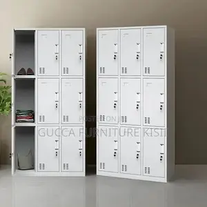9-Locker Steel Office File Cabinet