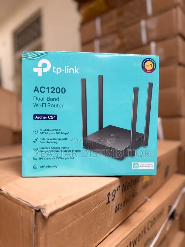 TP-Link Archer C54 AC1200 Dual-Band Wi-Fi Router - 1