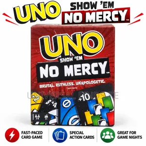 UNO Show 'Em No Mercy Mchezo wa Kadi