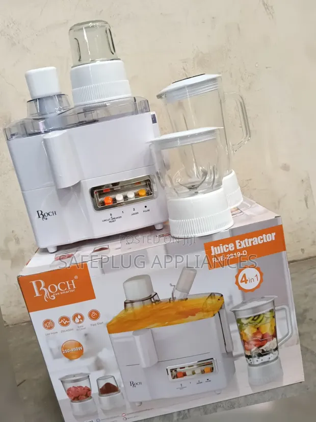 Roch 4-in-1 Juicer Blender Grinder Mill Food Processor - 1