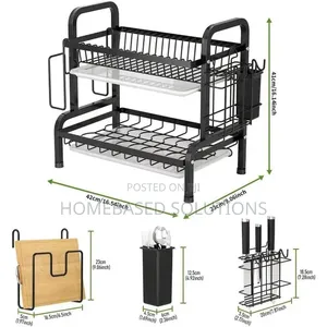Premium 2-Tier Kitchen Rack