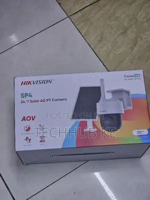Hikvision 4MP Solar 4G PTZ Outdoor CCTV Camera
