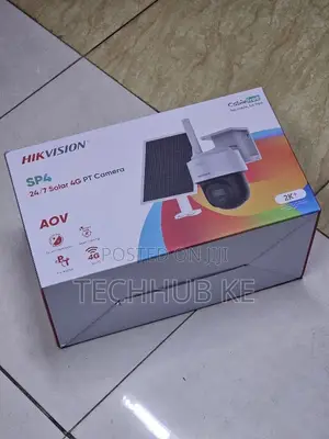 Hikvision DS-2CFSP4/4G Kamera ya Solar PTZ 4MP