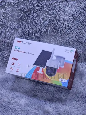 Hikvision 4G Solar PT Camera 4MP 24/7 Remote Surveillance