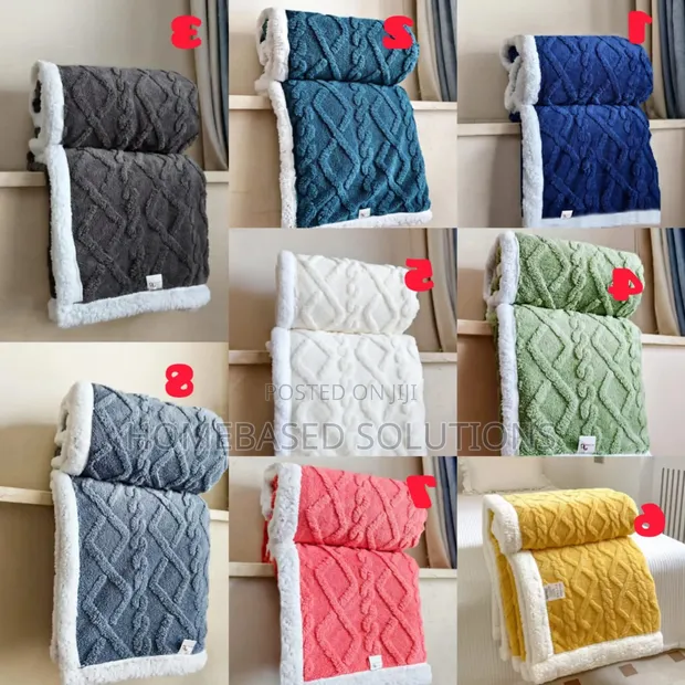 Sherpa Fleece Blanket 200x230cm - 1