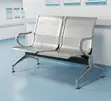 2-Seater Office Waiting Bench - White - 4