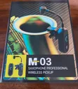 M-03 Professional Wireless Microphone for Saxophone - 1