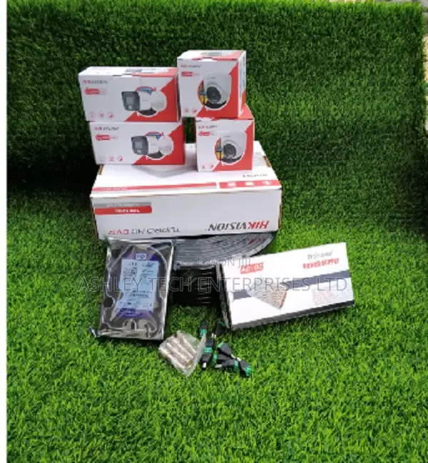 Hikvision 4CH Advanced HD Security Camera System - 1