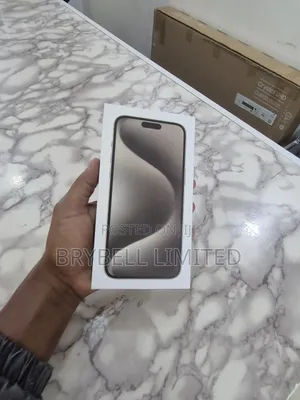 New Apple iPhone 15 Pro Max 256GB Black