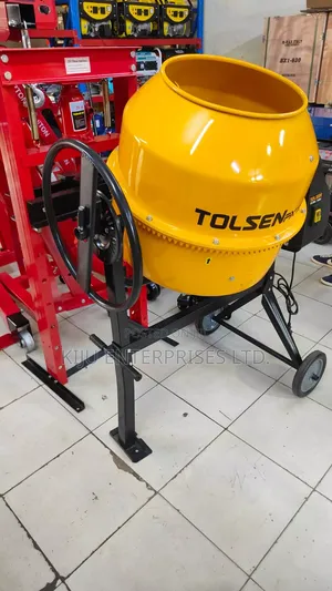 200L Heavy-Duty Electric Concrete Mixer