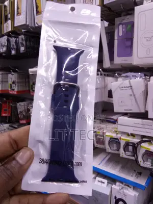 Apple Watch Silicone Sport Strap - Navy Blue - 38/40/41/42mm