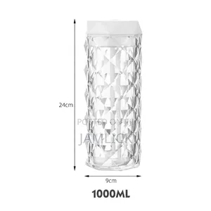 1L Intelligent Crystal Humidifier with 7-Color LED
