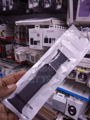 Mkanda wa Apple Watch wa Silicone wa Michezo - Kijivu Giza - 38/40/41/42mm