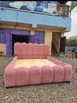 Superior Beds 5x6 Blush Scalloped Cloud Bubble Bed - 1