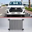 A/C Condenser Toyota Hilux Revo Pickup Cross Pipes AL16 - 2