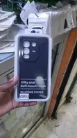 Kava ya Silicone Nyeusi kwa Infinix Note 50 Pro Plus - 1