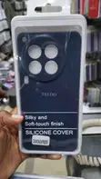 Kava ya Silicone Nyeusi kwa Infinix Note 50 Pro Plus - 2