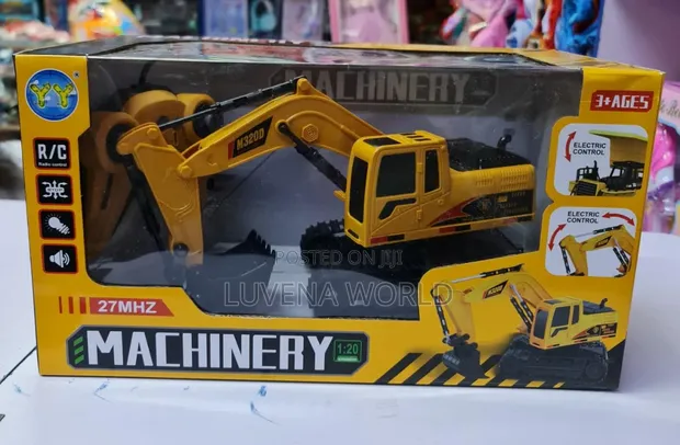 Rechargeable Excavator Remote Control Car - 1