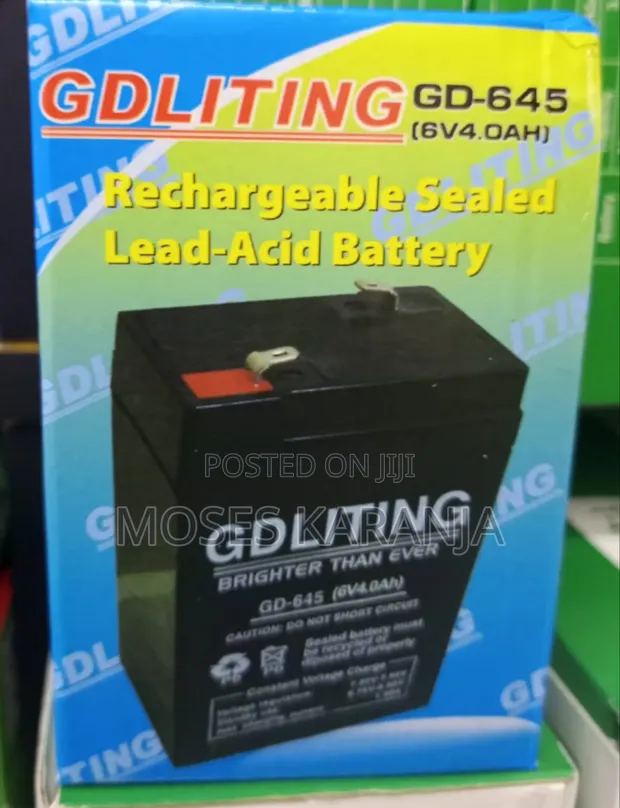 GD Life 6V Solar Rechargeable Battery - 1