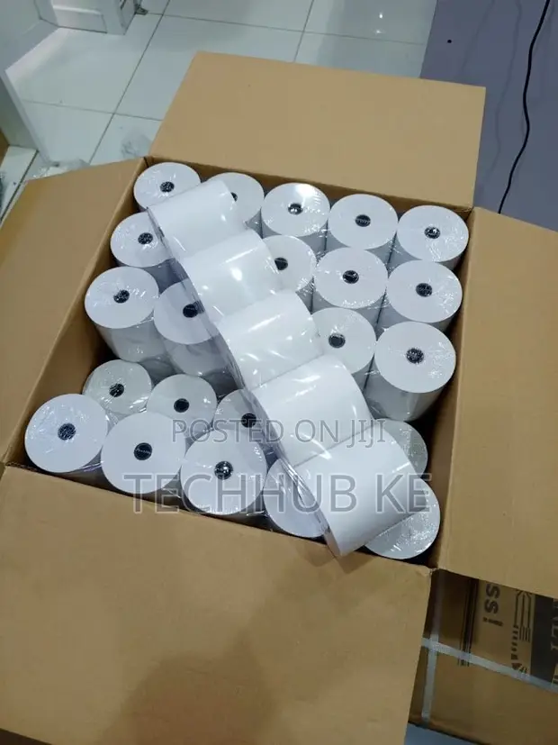 Thermal Paper Roll 79x80x13mm - POS Receipt Printer Paper - 1