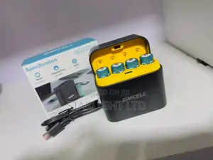 GMCELL 3000mWh Li-Ion AA Rechargeable Batteries na Charging Box