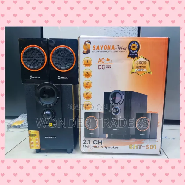 Sayona Worth SHT-S01 2.1 Channel Sound System - 1