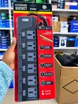 6-Way Lightwave Extension Socket - 2500W - 1