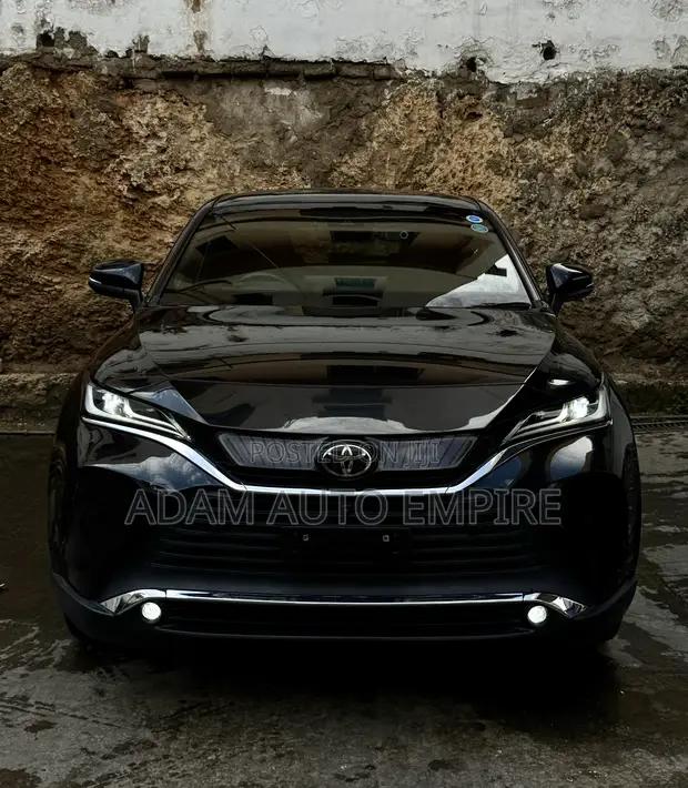 Toyota Harrier 2020 Nyeusi - 1