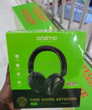 Oraimo BoomPop N OHP-915N Wireless Headphones - ANC, 65H Playtime