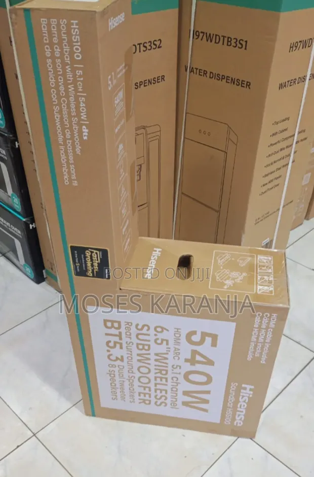 Hisense HS5100 5.1CH 540W Surround Soundbar System - 1