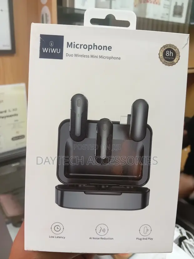 Wiwu Wi-Wm002 Dual Mini Wireless Microphone Type-C - 1